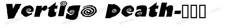 Vertigo Death字体转换